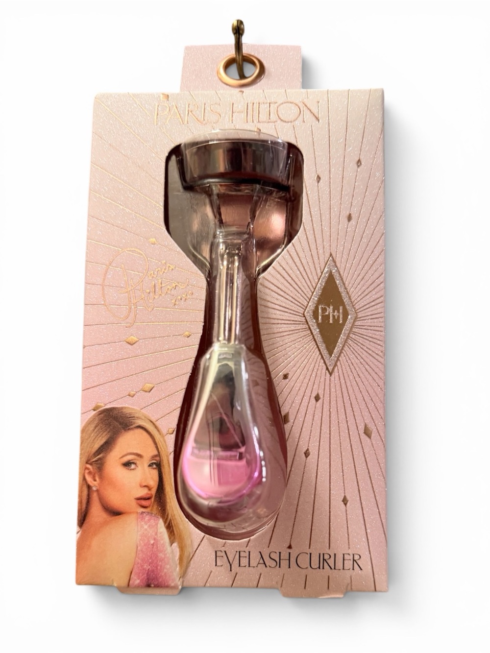 Paris Hilton Beauty Rose Gold Eyelash Curler New in Box
